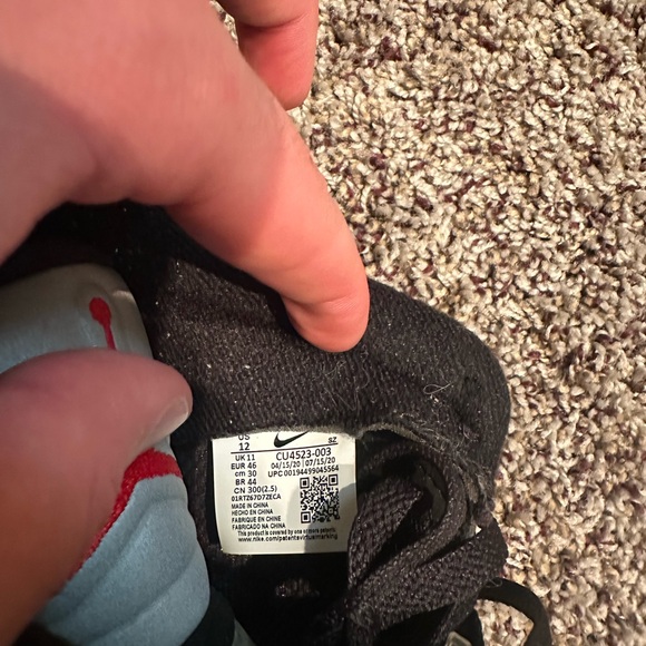 Men's Nike Air Jordan 5 low golf shoe size 12 - Picture 4 of 6